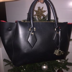 Voyage Double Zip Satchel Diane Von Furstenberg